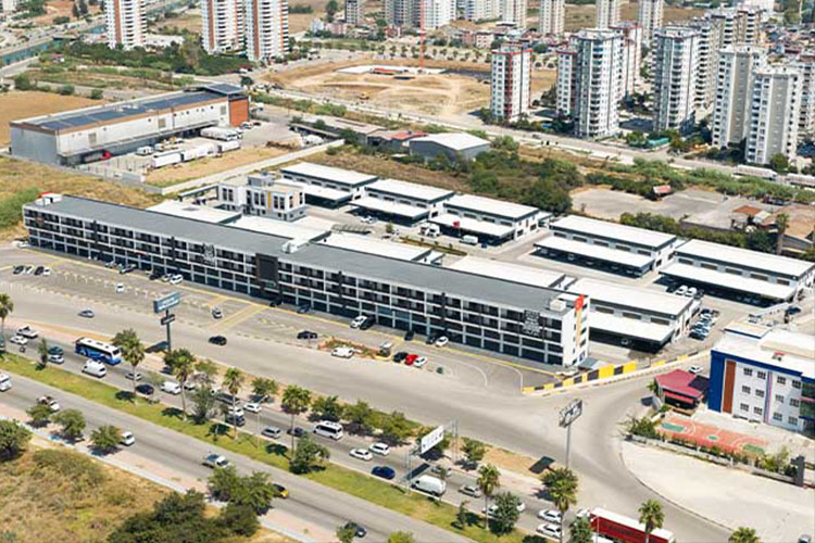 Adana Oto Cadde — Öğretmenler Bulvarı üzeri proje genel görünümü